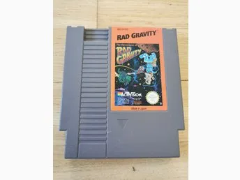 The Adventures of Rad Gravity till Nintendo NES - SCN Bergsala