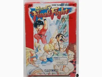 Mighty Final Fight (inkl. Skyddsbox & Japansk Version)
