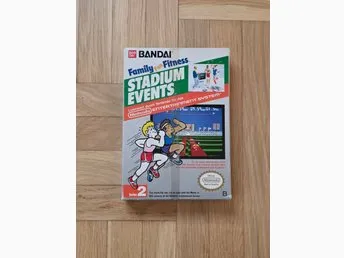 Family Fun Fitness: Stadium Events - Nintendo NES