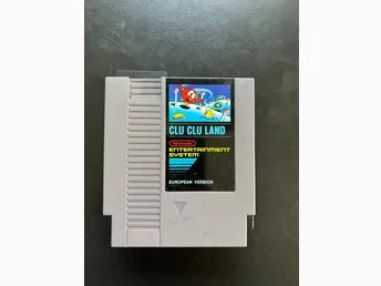Clu Clu Land - Nintendo NES (European Version)