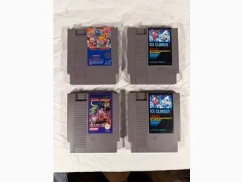 Ghost N Goblins, Little Nemo Dream Master samt 2st Ice Climber (DEFEKTA)