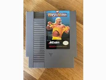 WWF Wrestlemania NES Nintendo (USA) Swisha gärna som betalningssätt
