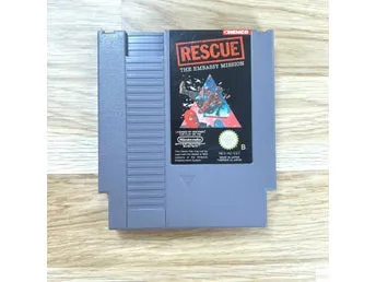 Rescue: The Embassy Mission (SCN) - Nintendo 8-Bit / NES