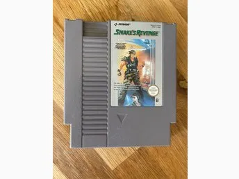 Snake's Revenge NES Nintendo (Swisha gärna som betalningssätt genom Tradera)
