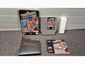 NINTENDO - NES - WF WRESTLEMANIA CHALLENGE - NES-W9-USA - KOMPLETT -