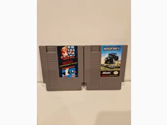 Super Mario Bros. / Duck Hunt och Bigfoot NES-spel
