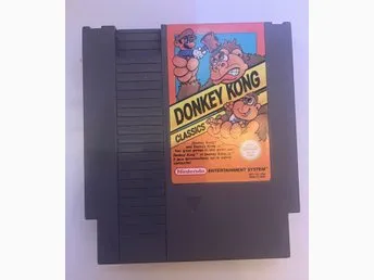 Donkey Kong Classics NES-spel