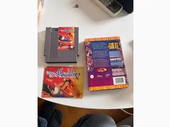 Disney's Aladdin NES SCN CIB (komplett skandinavisk utgåva)
