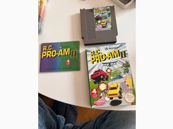 R.C. Pro-Am II NES CIB SCN (komplett skandinavisk utgåva)
