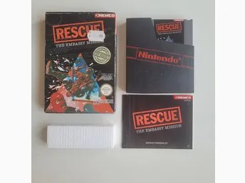 Rescue The Embassy Mission NES