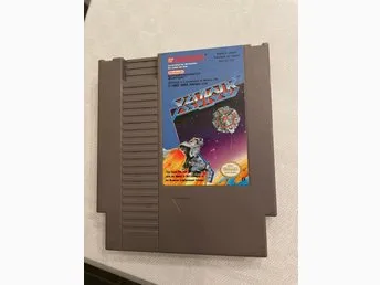 Xevious NES Spel Kassett