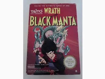 Wrath of the Black Manta NES