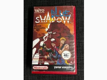 Blue Shadow NES Hyrkassett Yapon SCN