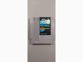 Devil World - Nintendo NES (European Version) 5 skruvar