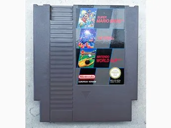 Super Mario Bros./Tetris/Nintendo World Cup (SCN) - Nintendo NES.