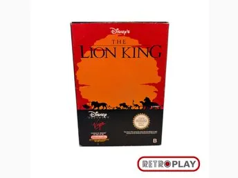 The Lion King - Nintendo 8-bit/NES - SCN/Bergsala - CIB - Fine
