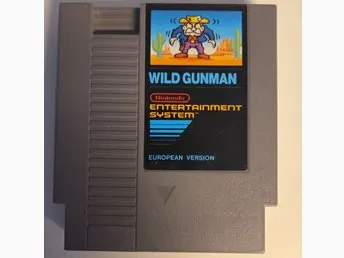 Wild Gunman - Nintendo NES