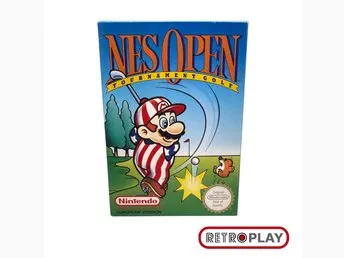NES Open: Tournament Golf - Nintendo 8-bit - PAL B - SCN/Bergsala - CIB - Fine