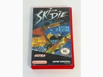 Ski or Die - Nintendo NES - Yapon Hyrkassett