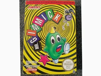 Mr. Gimmick - (NES / SCN) - komplett + svarspost