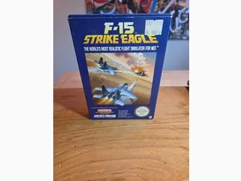 F-15 Strike Eagle NES CIB