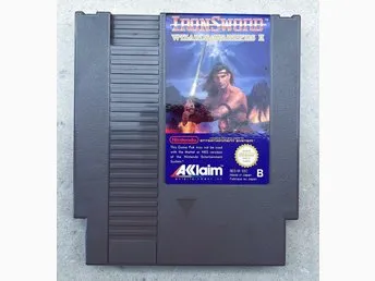 Ironsword: Wizards & Warriors II (SCN) - Nintendo NES.