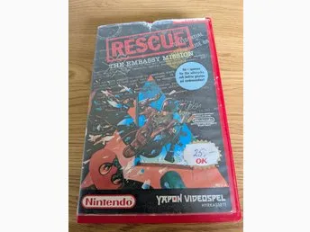 Rescue: The Embassy Mission (NES) yapon hyrkasset