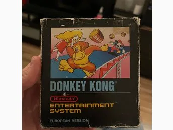 Donkey Kong NES European Version