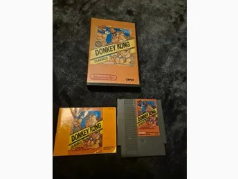 Donkey Kong Classics NES SCN – Komplett Yapon Hyrutgåva (CIB)