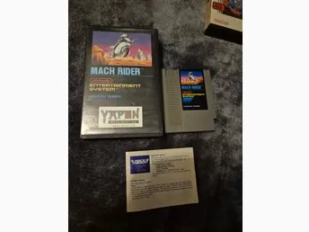 Mach Rider (NES) – CIB Svensksåld (Yapon) – Nintendo 8-bit