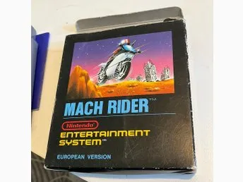 Mach Rider - Nintendo NES (European Version)