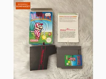 Nes Open Tournament Golf CIB SCN (Testad & Rengjord) Mario