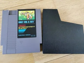 Donkey Kong Jr. Math till Nintendo NES - EU version