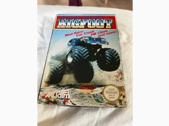 Bigfoot - Nintendo nes - cib - scn