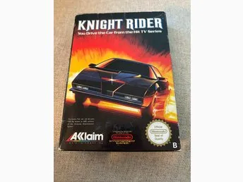 Nintendo nes - Knight Rider - cib scn