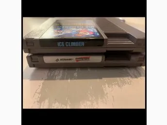 NES Ice Climber & Probotector Spel