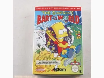 Spel, Nintendo, NES, The Simpsons