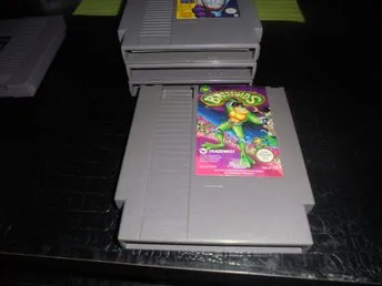 Battletoads NES-spel scn bergsala ab+dammskydd sammfraktar 49kr