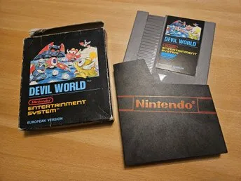 Devil World - NES (European version)