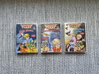 *VÅRSTÄDNING SE HIT!* Bucky O'Hare - 3st DVD-filmer på svenska! 2st inplastade!