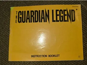 The Guardian Legend - Nintendo NES - Manual