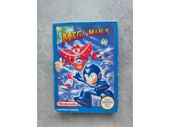 Mega Man 5 NES - endast box