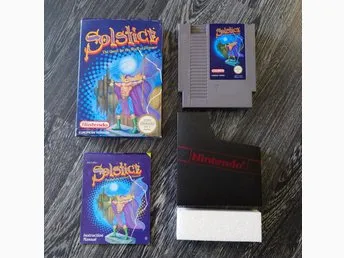 Solstice: The Quest for the Staff of Demnos (NES) SCN & CIB