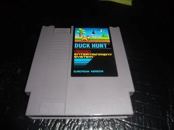 Duck Hunt - Nintendo NES jag köpte detta nytt ende ägaren till spelet sammfrakta