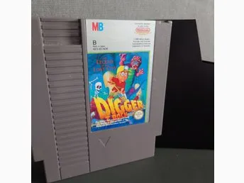 Digger T. Rock: The Legend of the Lost City (NES) DAS, inkl. sleeve