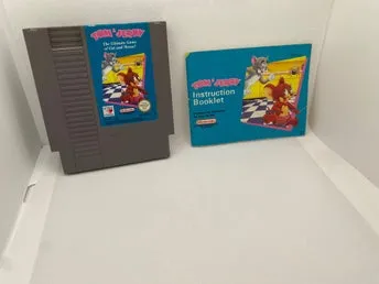 Tom & Jerry - Nintendo NES Game Cartridge with manual