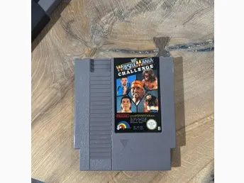 WrestleMania Challenge NES-spel