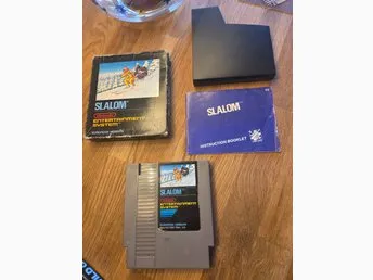 Slalom NES Nintendo Entertainment System