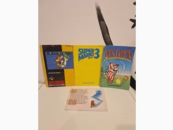 SCN Super Mario manualer till Nintendo 8-bit och Snes