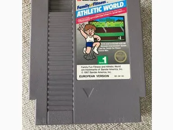 Athletic World - Nintendo NES svensksålt SCN